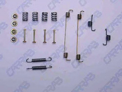 CARRAB BRAKE PARTS 3314 -  Комплектующие, тормозная колодка